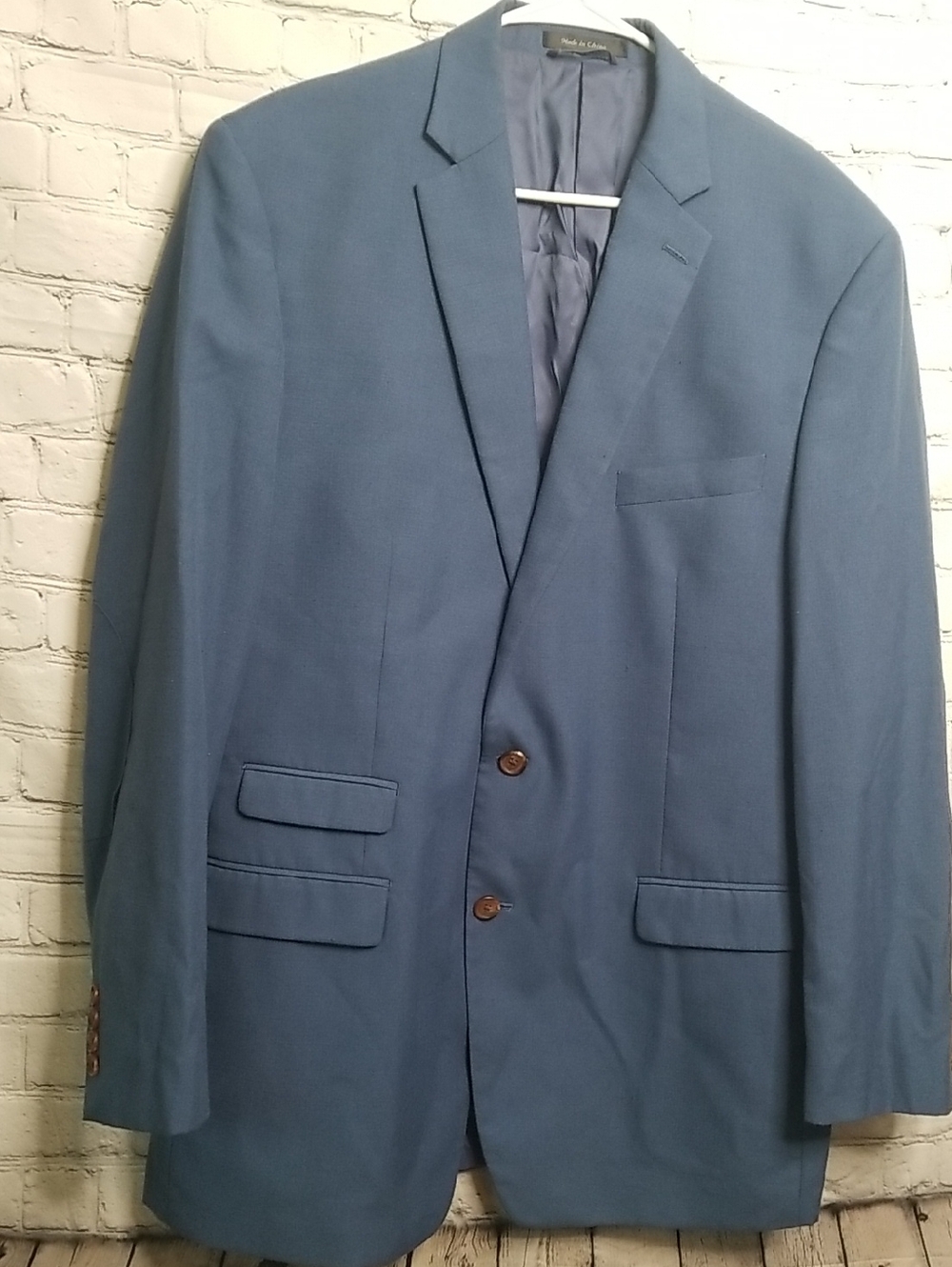 Ralph Lauren mens Blue Blazer/jacket size 46L EUC